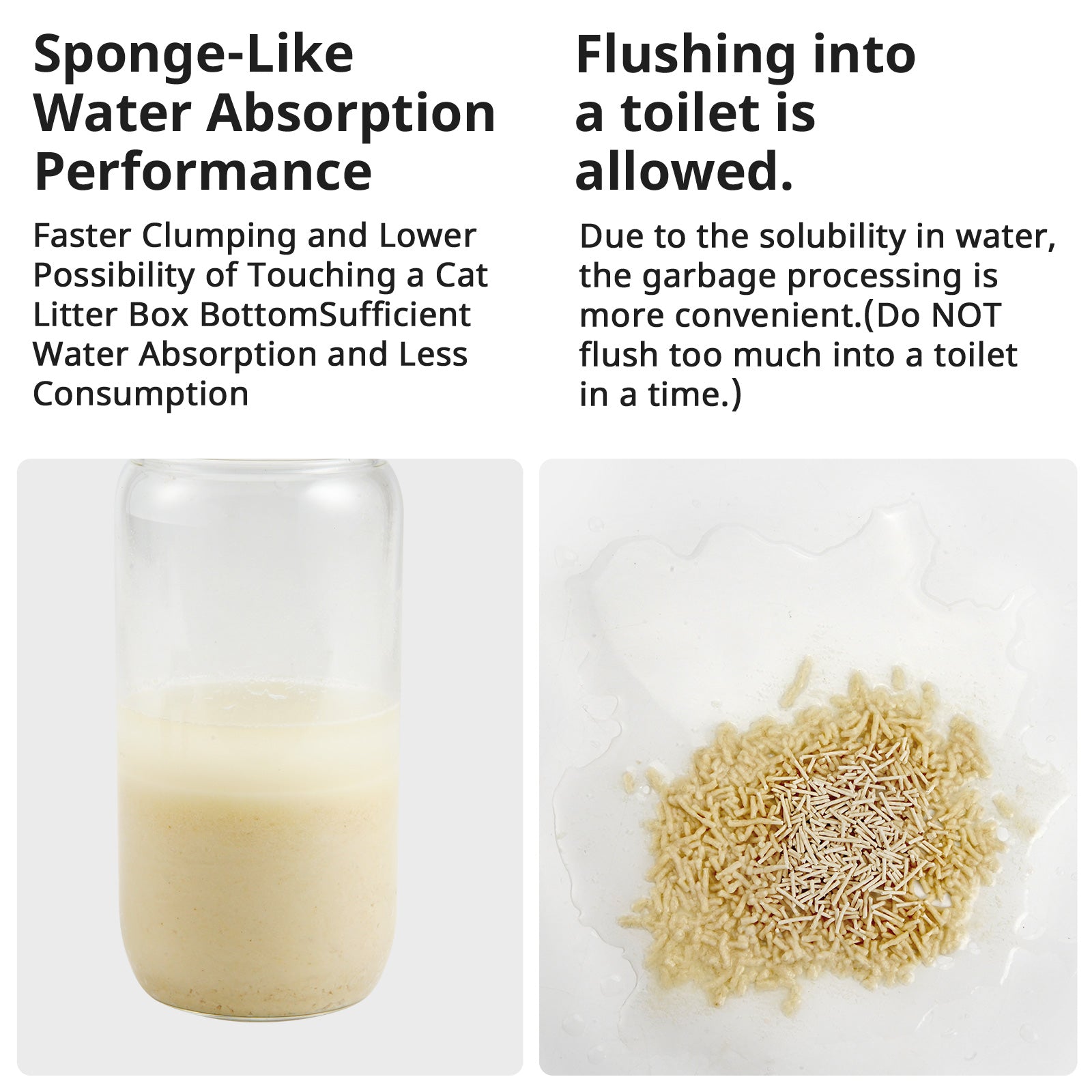 FEELING BEST Tofu Cat Litter - OR1 (Original) - 6 Pack