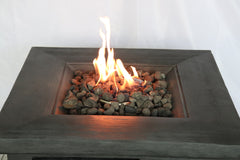 Fiber Reinforced Concrete Propane/Natural Gas Fire Pit Table
