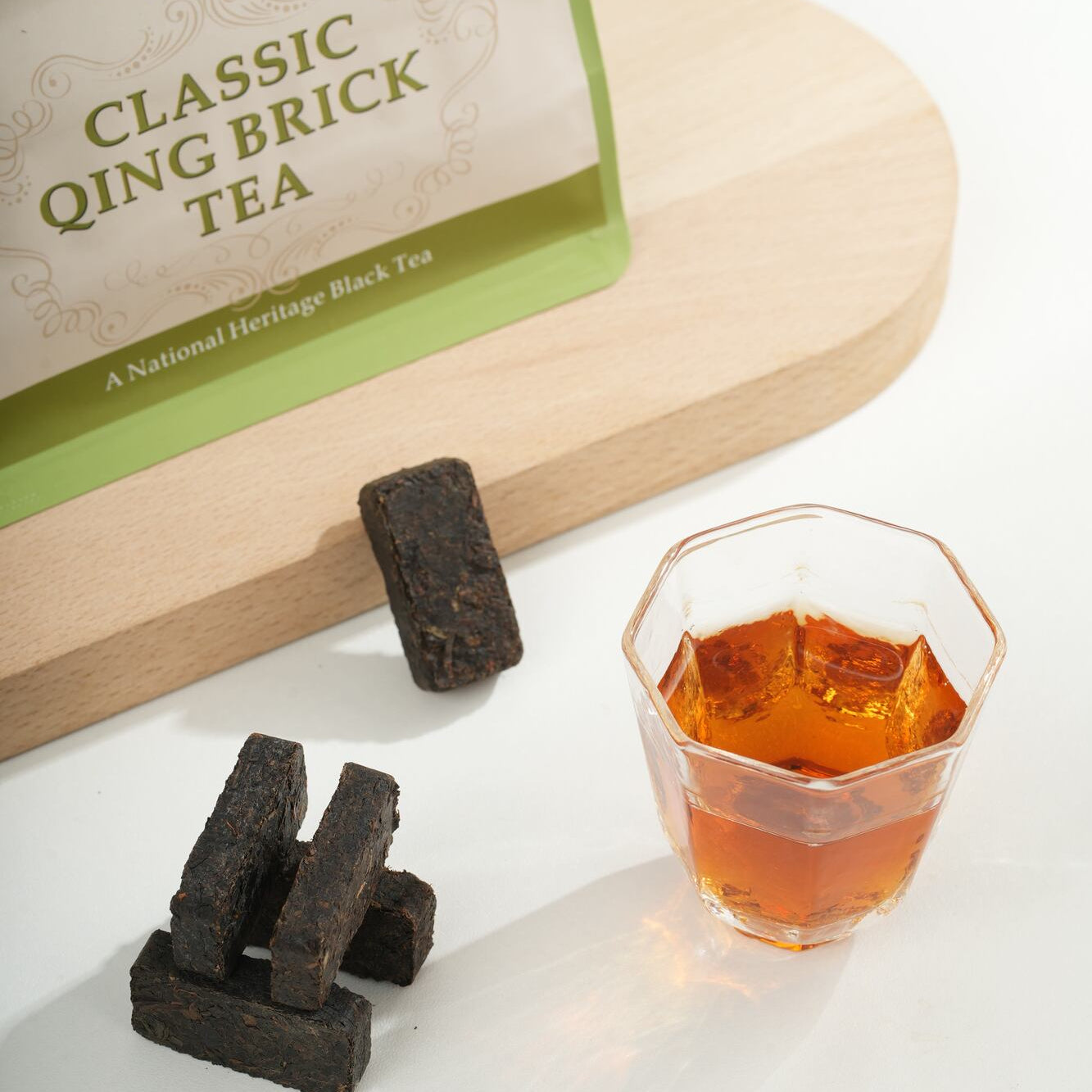 YLD Classic Qing Brick Tea 42g