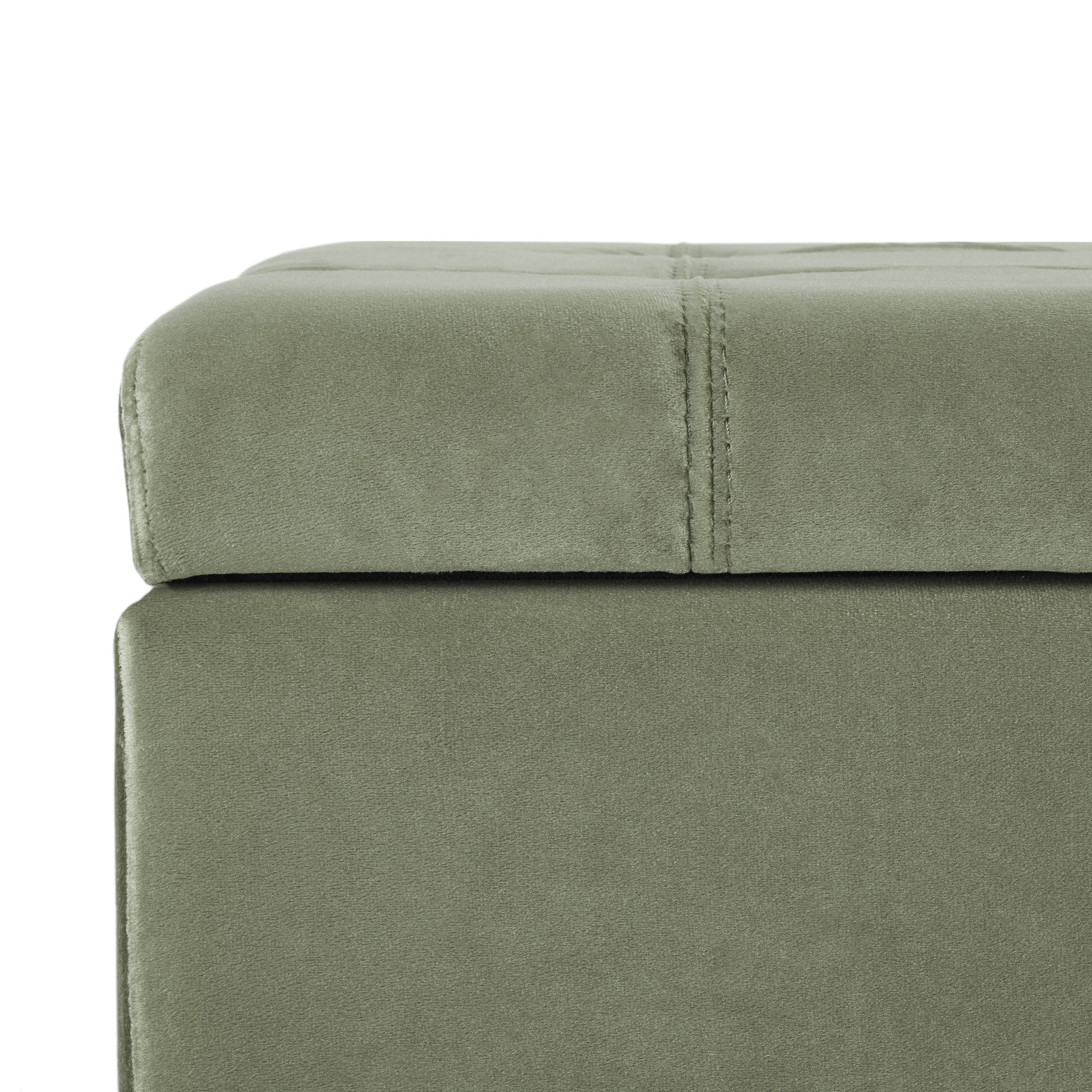 Storage Ottoman,Rectangular Ottoman Bench,Upholstered Storage Bench,Foot Rest for Living Room, Entryway and Bedroom,