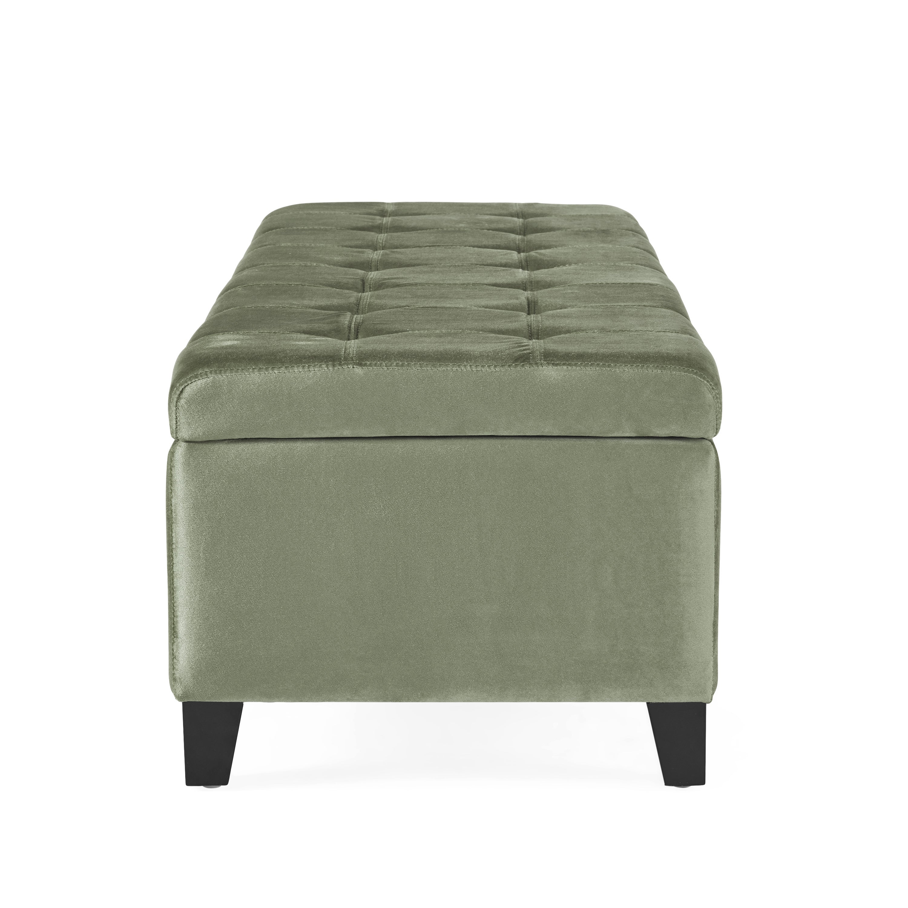 Storage Ottoman,Rectangular Ottoman Bench,Upholstered Storage Bench,Foot Rest for Living Room, Entryway and Bedroom,