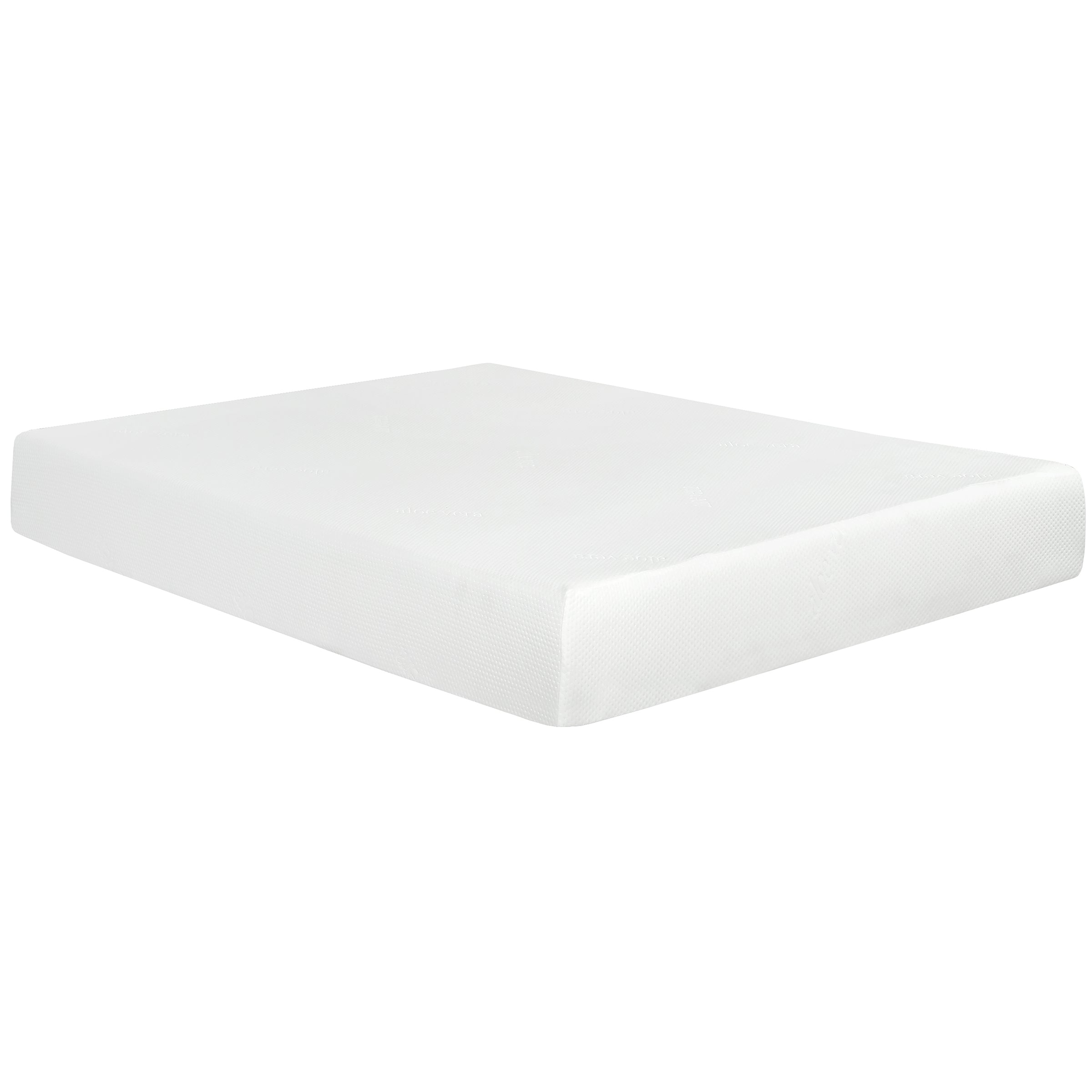 Super Plush 10 in. Medium Gel Memory Foam Mattress for Twin Size Bed in a Box with Breathable White Aloe Vera Cover