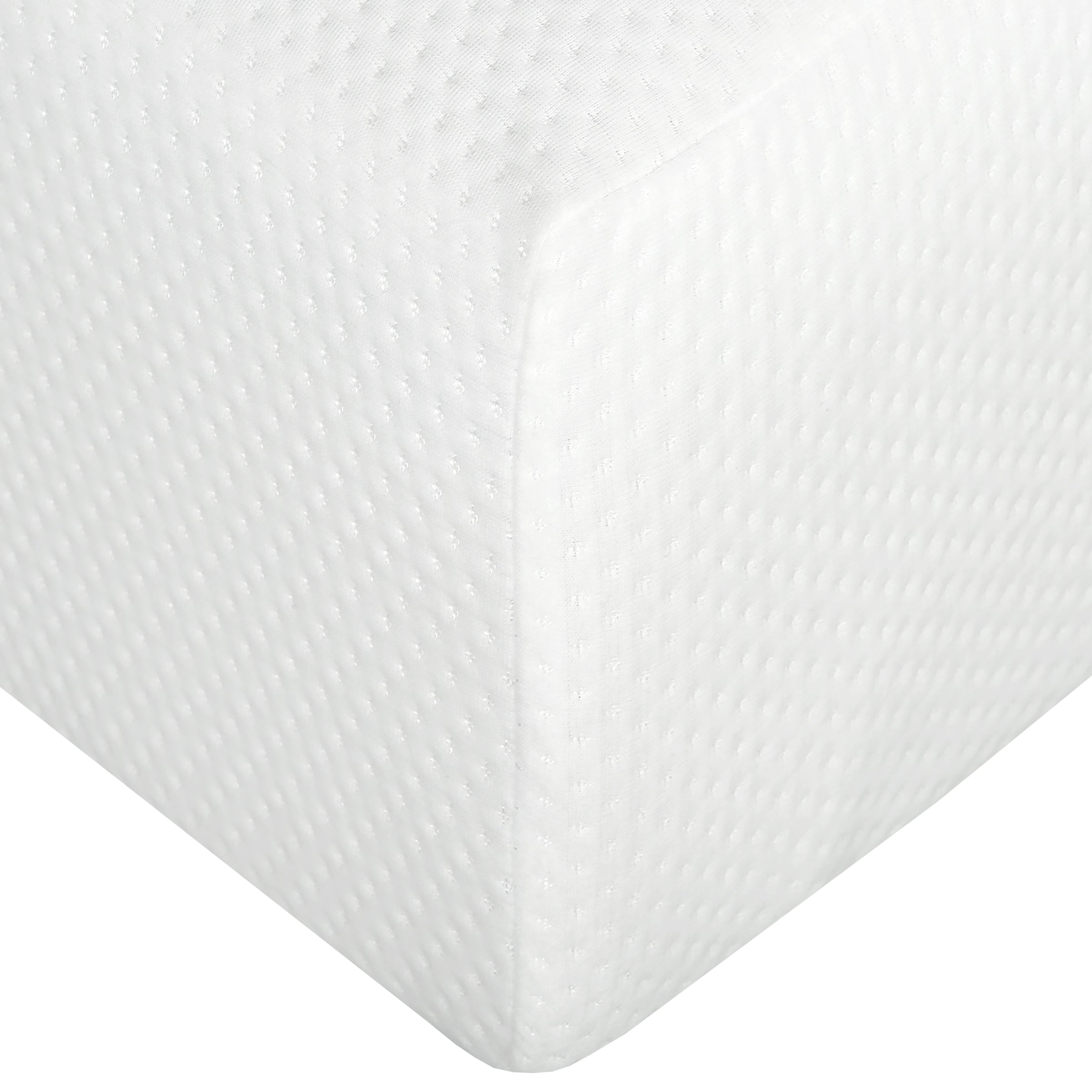 Super Plush 10 in. Medium Gel Memory Foam Mattress for Twin Size Bed in a Box with Breathable White Aloe Vera Cover