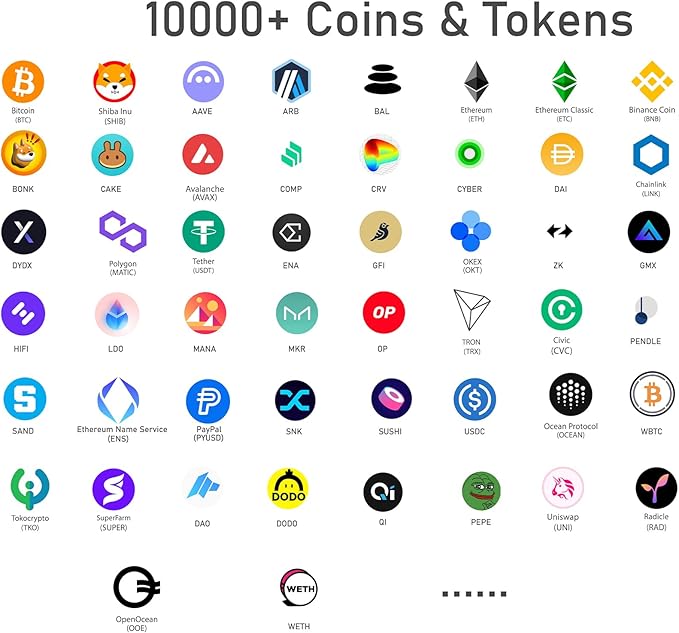 NFC Crypto Cold Wallet Card – Secure Element, Waterproof, Multi-Currency