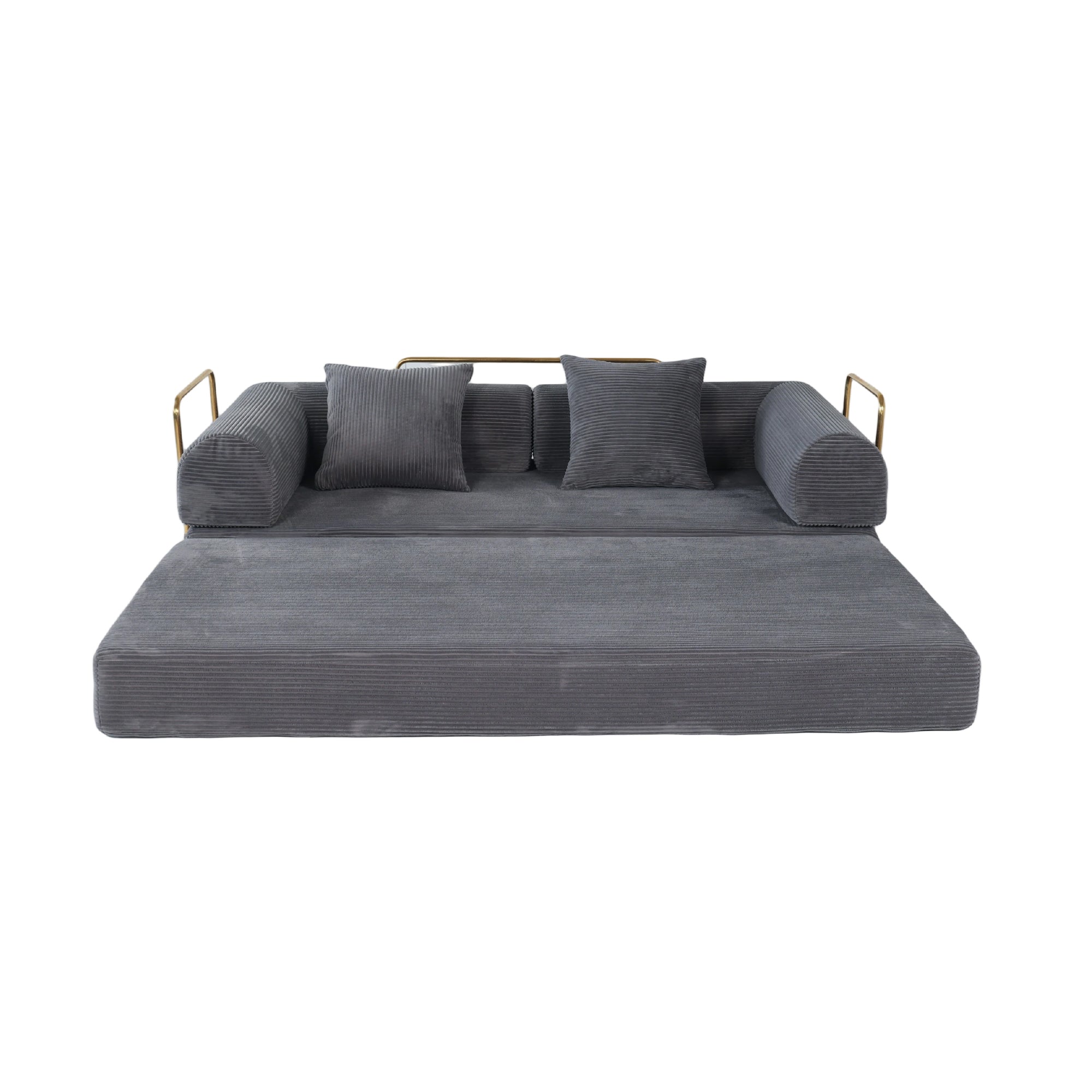 2-in-1 Foldable Sofa Bed (75")