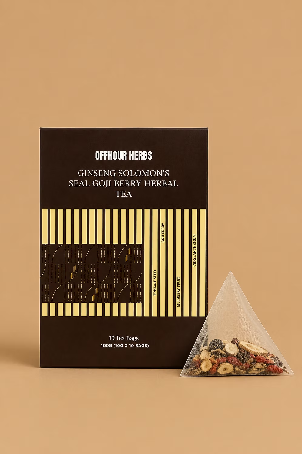 Ginseng Solomon‘s Seal Goji Berry Herbal Tea