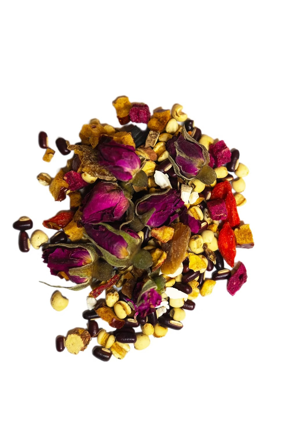 Red Ginseng Donkey-Hide Gelatin Rose Herbal Tea