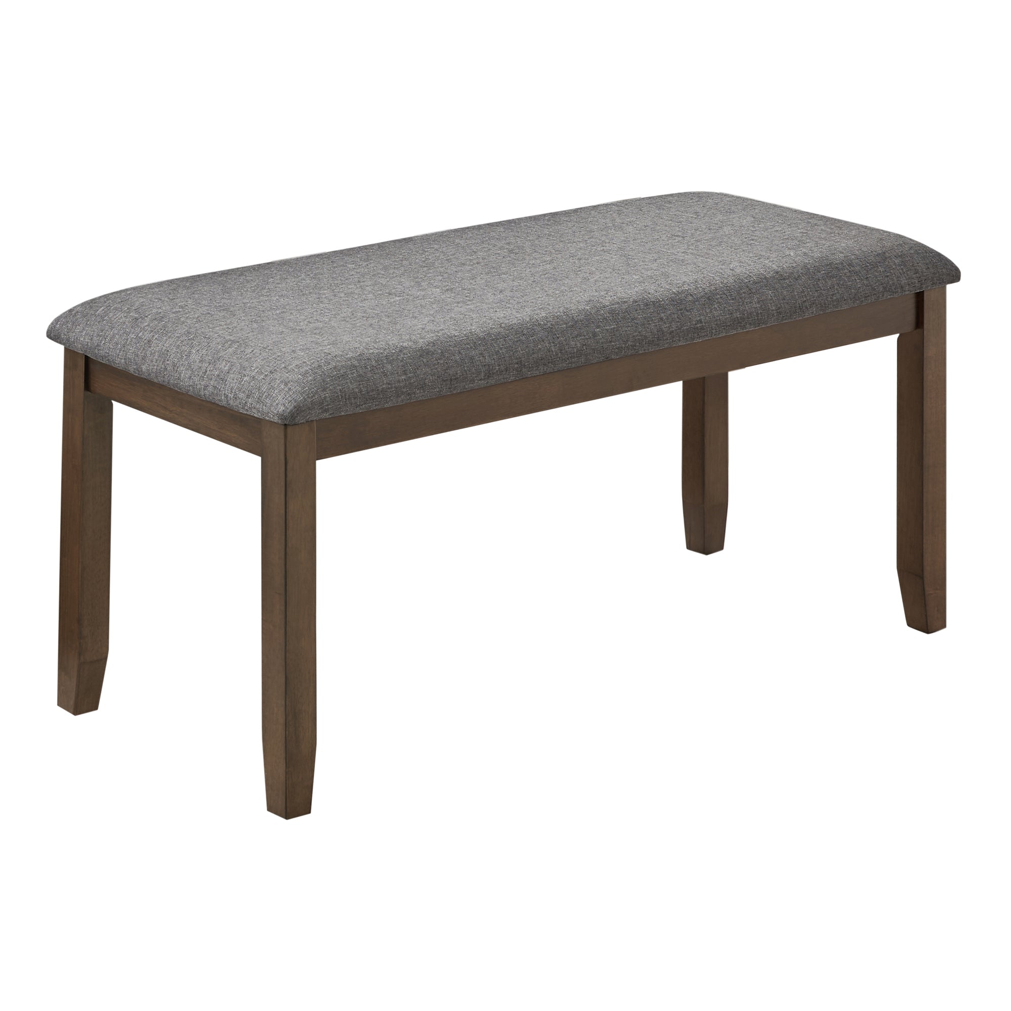 Elegant 6-Piece Wooden Dining Table Set (Table + 4 Chairs + Bench, Walnut)