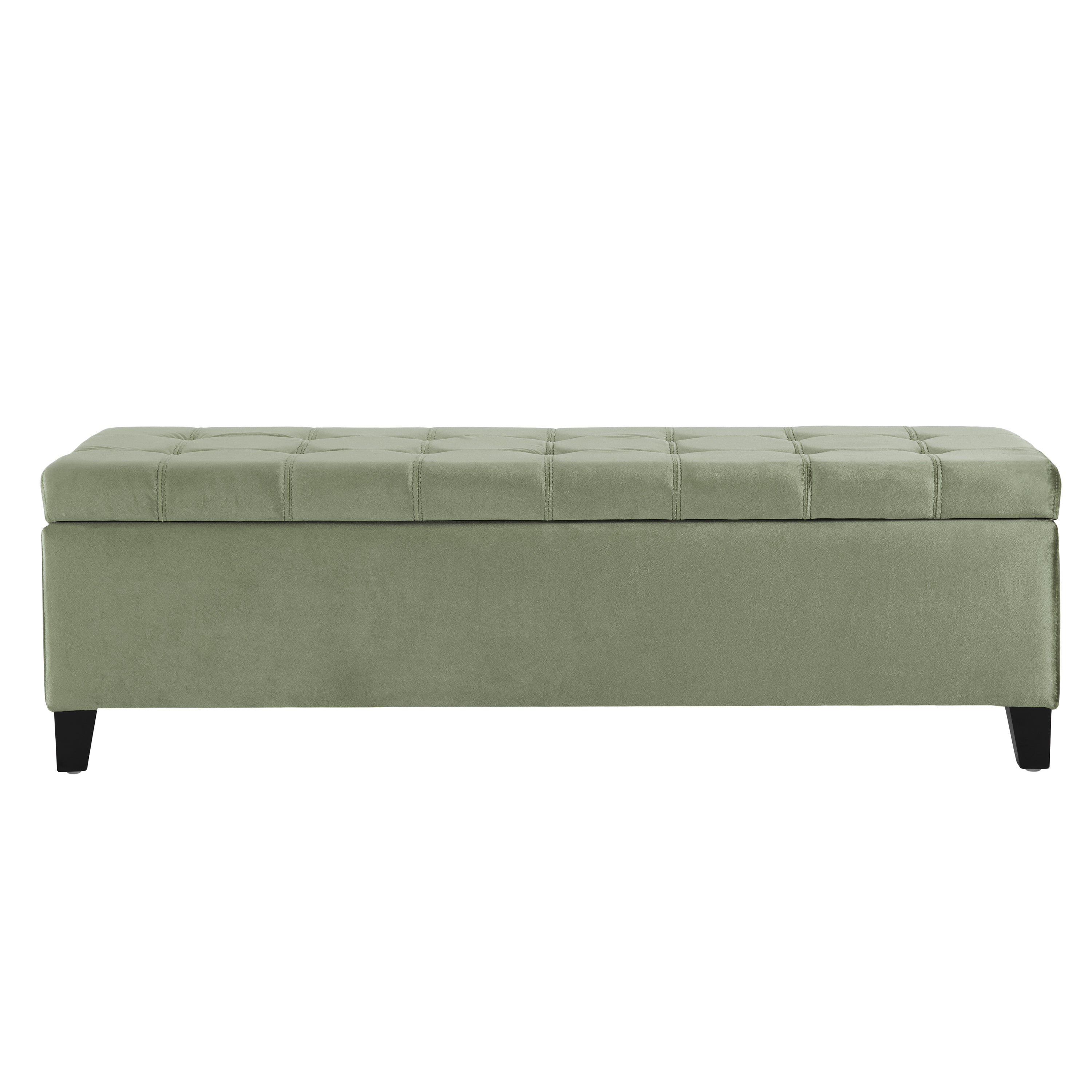Storage Ottoman,Rectangular Ottoman Bench,Upholstered Storage Bench,Foot Rest for Living Room, Entryway and Bedroom,