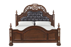 Lyon G07100A-QB Queen Bed , Cherry