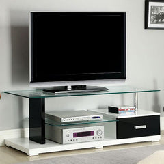 Egaleo Black/White 55  TV Console
