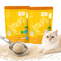 GuluPet Enzyme Tofu Premium Cat Litter | Food-Grade, Dust-Free, Odor Control & Flushable