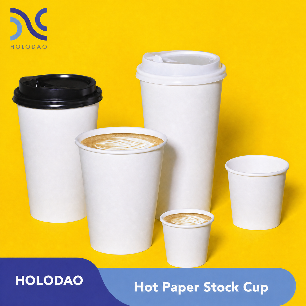 4oz Paper Cups, Coffee Cups, White Paper Hot/Cold Disposable Beverage Drinking Cup for Water, Juice, Coffee, Tea