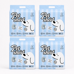 GuluPet - Premium Thickened Pet Training Pads 7 Layers | Medium 17.5x 23.5 in