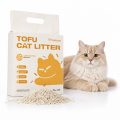 Pawtizen Natural Tofu Cat Litter 5.5LB(2.5KG) Original | Unscented