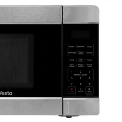 Tokyo 1.1 Cu. Ft. Countertop Microwave - Stainless Steel