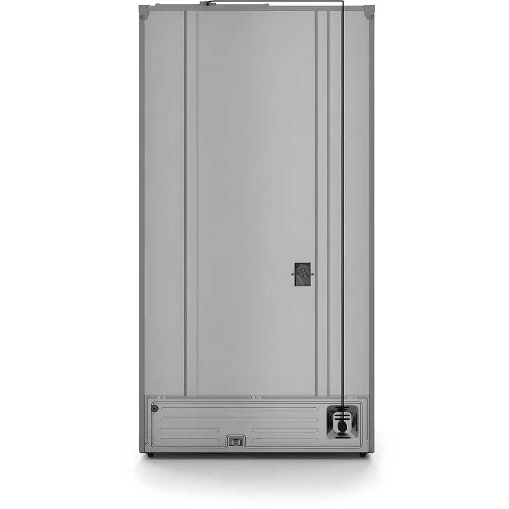 Yukon 36 inch | Silver | French-Door Counter-Depth Refrigerator with Bottom Freezer