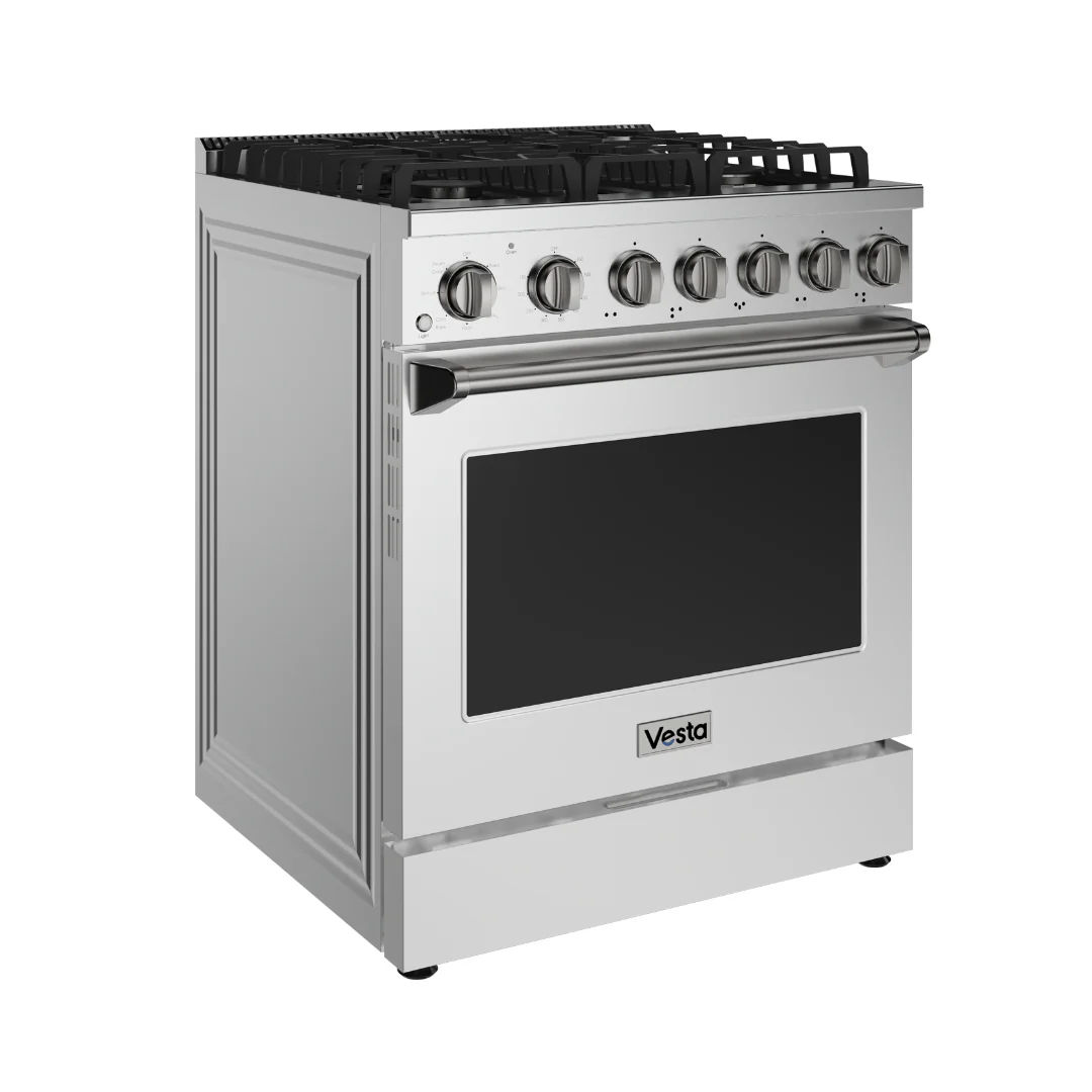 Oregon 30 inch | Silver | Full Gas Range