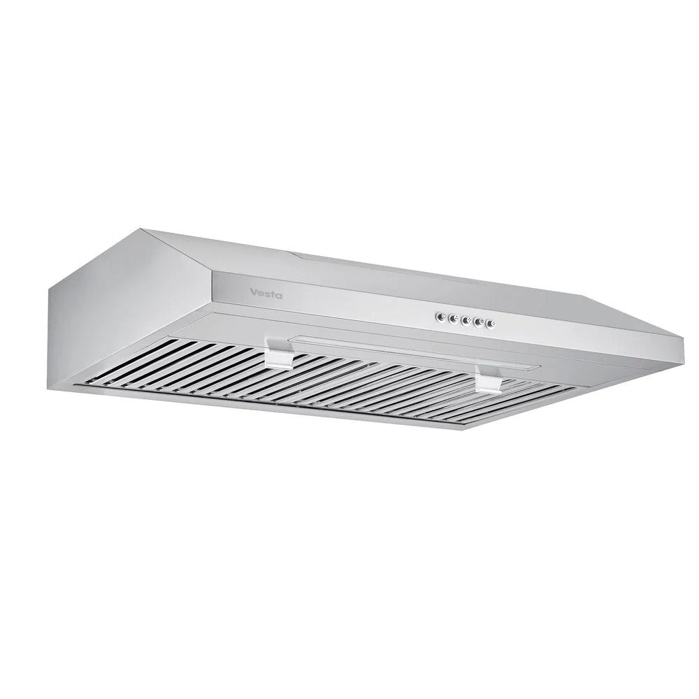 Charlotte 30 inch | Silver | 500 CFM Under-Cabinet Range Hood