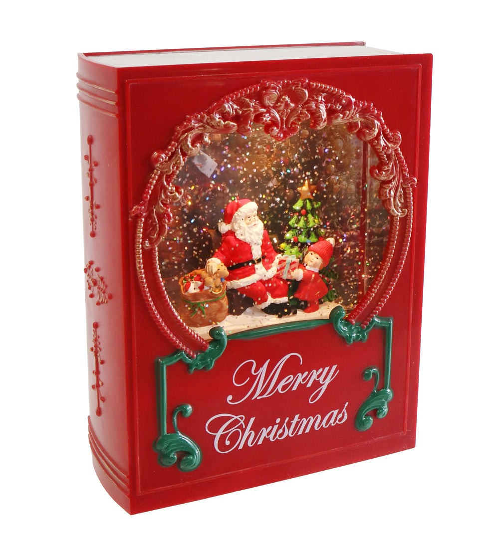 Glitter Swirl Music Christmas Book Asst