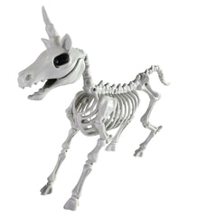 Halloween Unicorn Skeleton Decoration 31cm Novelty Prop