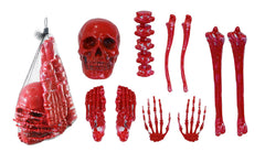 Halloween Bag of Bloody Bones Decoration 10-Piece Set