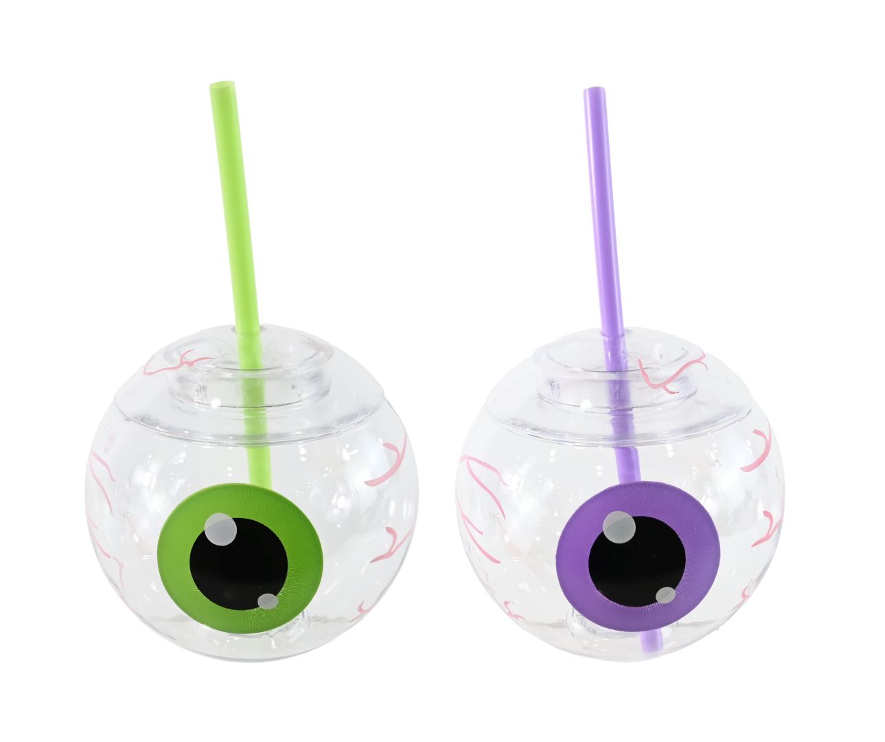 Halloween Giant Eyeball Cup 500mL Novelty Drink Cup – Purple
