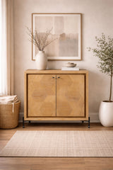 Hickory Accent Door Chest - Cashew