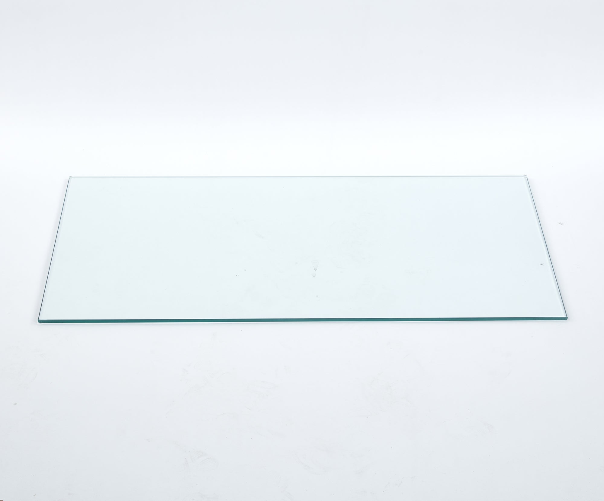 Tempered clear glass top.60x120x1CM