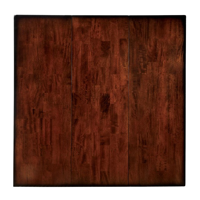 DICKINSON II Dark Cherry Counter Ht. Table w/ 18  Leaf