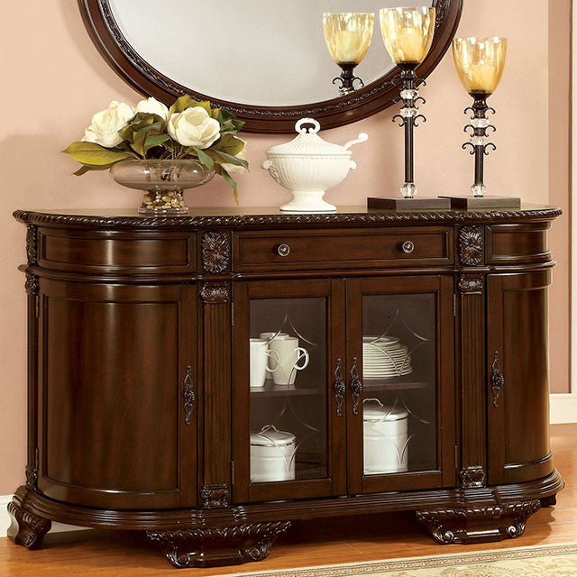 Bellagio Brown Cherry Server
