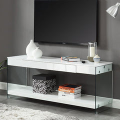 Sabugal White 60  TV Stand