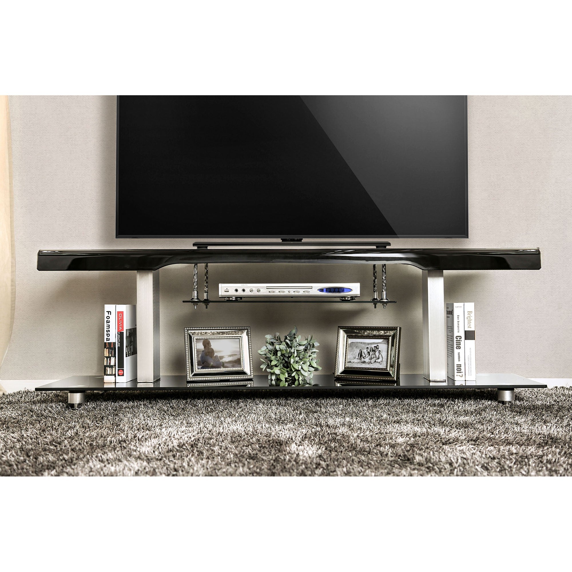 Dietrich Black 60  TV Console