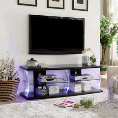 Ernst Black/Clear 60  TV Stand