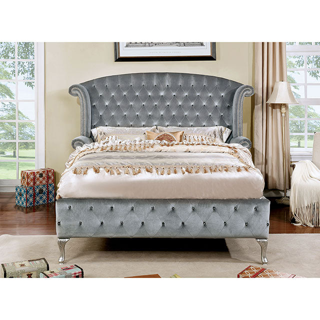 Alzir Night Stand Gray