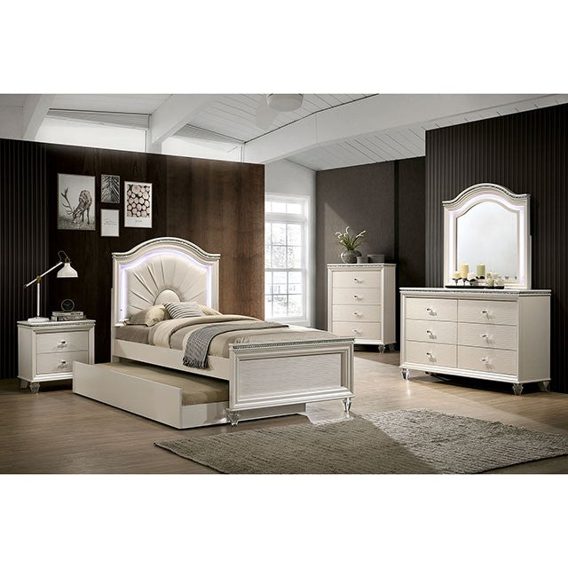 ALLIE Chest Beige & Brown