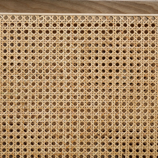 ALESUND Sofa, Beige/Light Oak, Natural & Brown