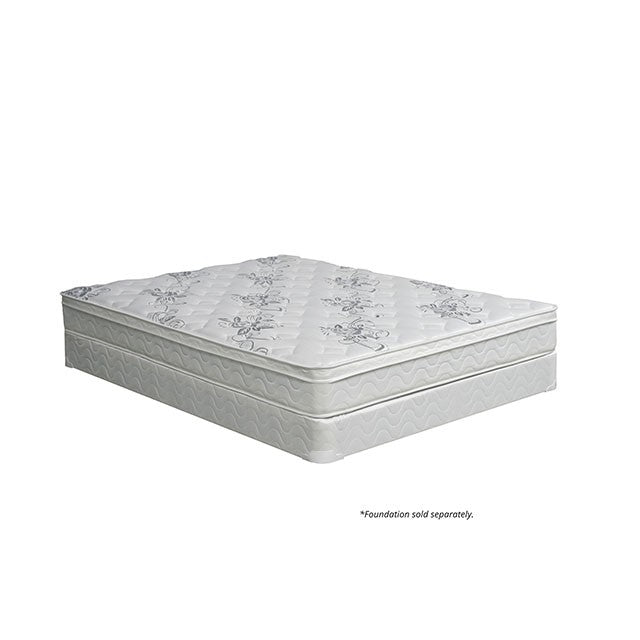 JALEN White 9" Euro Top Mattress