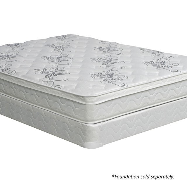 JALEN White 9" Euro Top Mattress