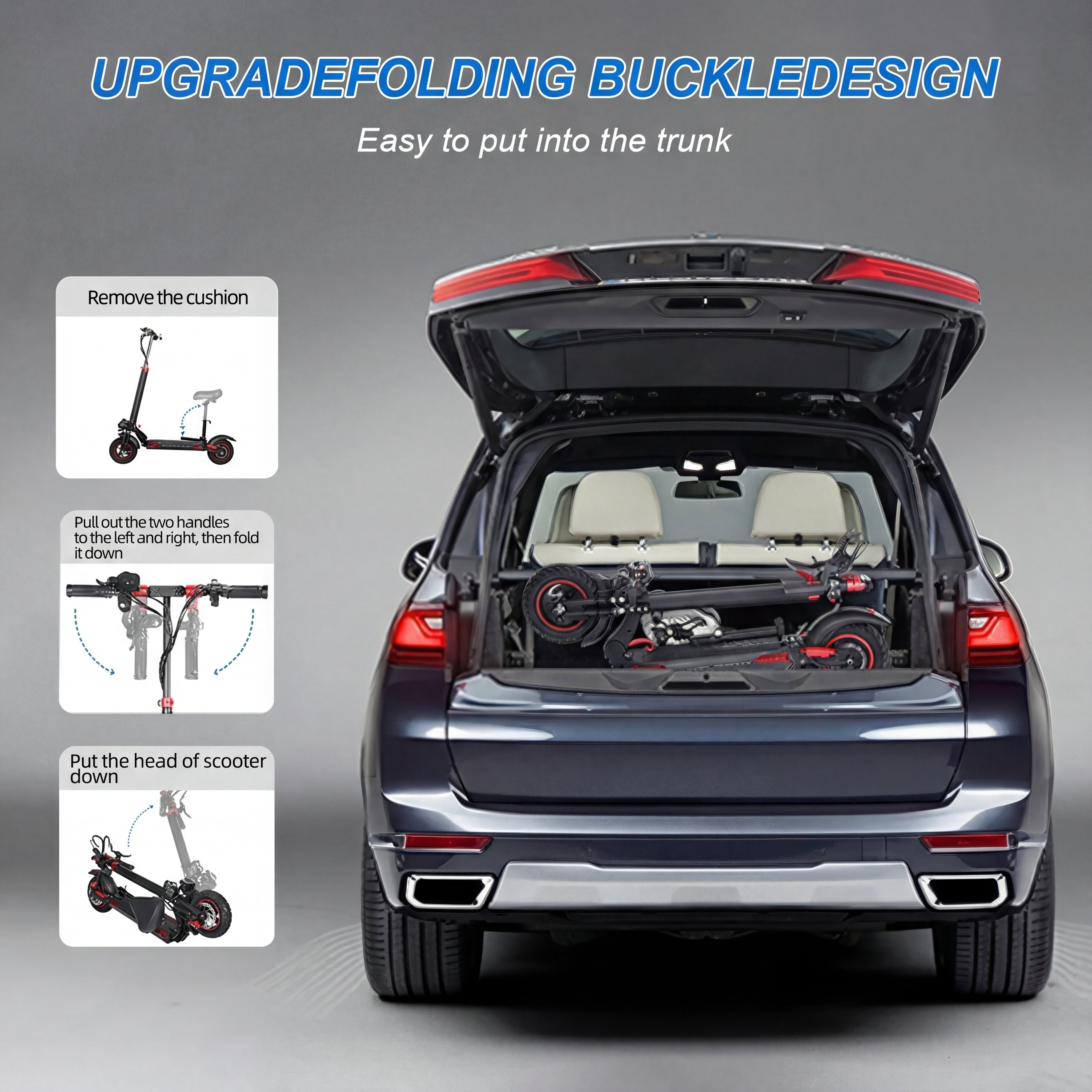 Electric Scooter - J11MAX (Black)