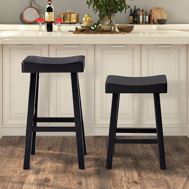 Biasca 24" Stool 2Pcs Set
