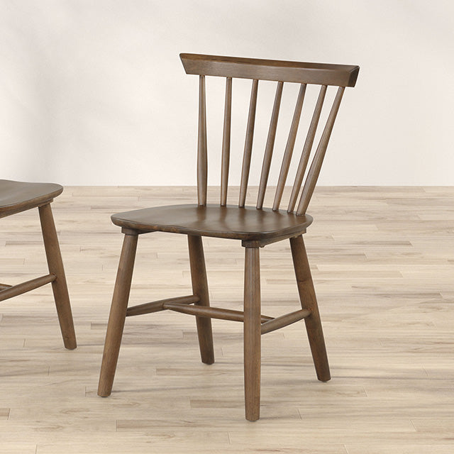 Beale Dining Chair (2/CTN) Natural, Brown, & Beige