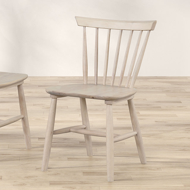 Beale Dining Chair (2/CTN) Natural, Brown, & Beige