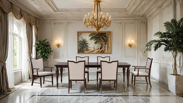 Westerham Dining Table w/ 18  Leaf