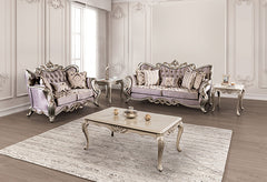 Albacete Loveseat Campage & Walnut