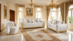 Valdosta Chair Black & Beige