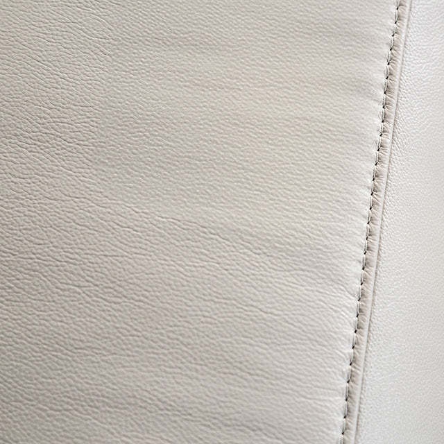 Bienne Recliner Chair White & Black