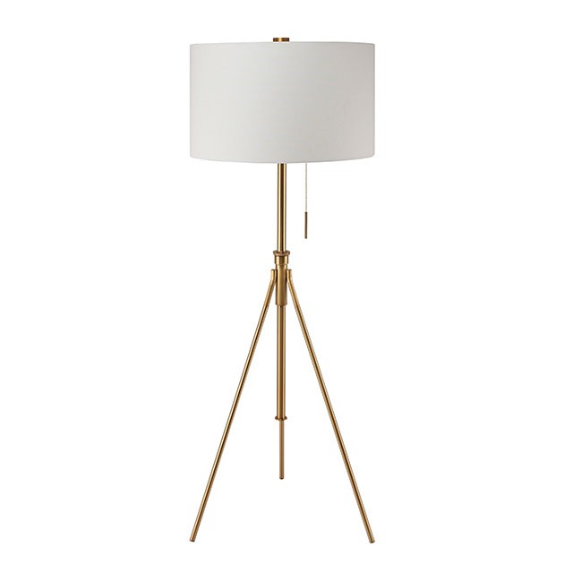 Zaya Stained Gold Floor Lamp