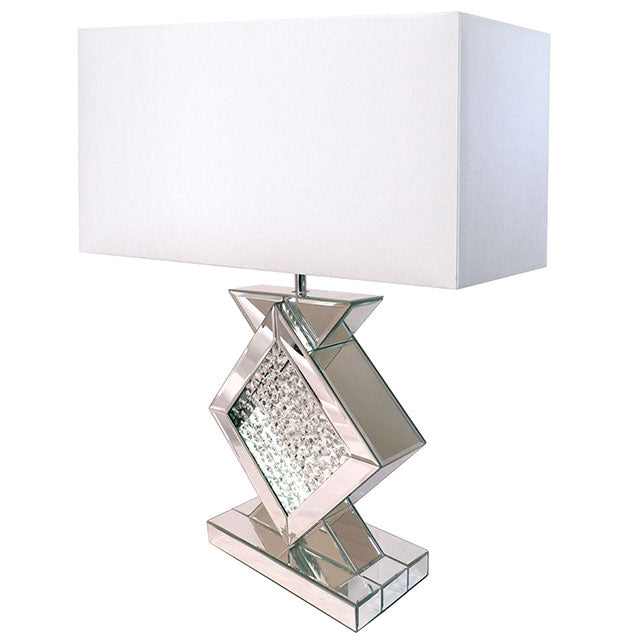 DESMA Table Lamp, Champagne/White