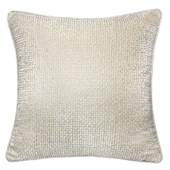 Leyla Silver 20" X 20" Pillow, Silver